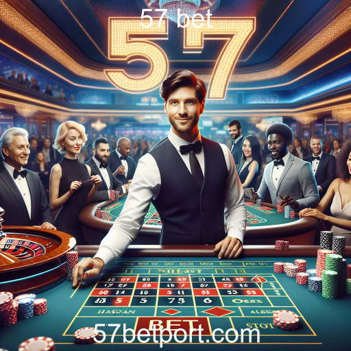 A Experiência dos Cassinos Ao Vivo no 57 Bet